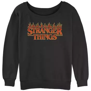 Толстовка с напуском и логотипом Fire Stranger Things для юниоров Licensed Character