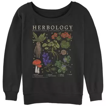 Толстовка с напуском и рисунком для юниоров Harry Potter Herbology Herb Reference Grid Licensed Character