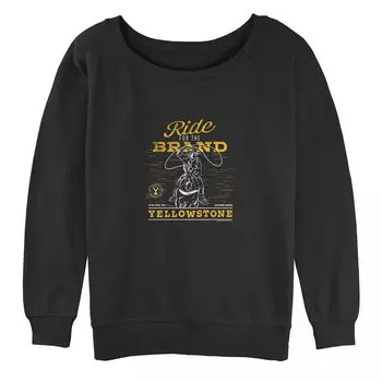 Толстовка с напуском и рисунком для юниоров Yellowstone Ride For The Brand Licensed Character