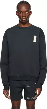 Толстовка с нашивками Mr. Saturday, черный