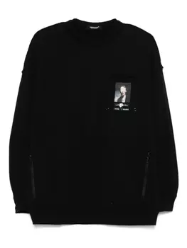 Толстовка с нашивками Undercover, черный