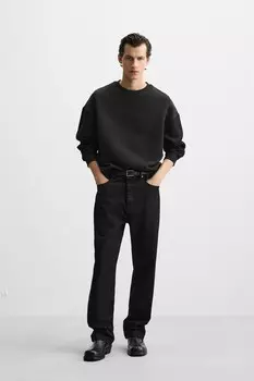 Толстовка с нашивкой бандана ZARA, черный