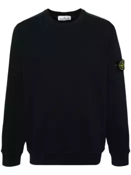 Толстовка с нашивкой Compass Stone Island, синий