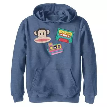 Толстовка с нашивкой и коллажем Paul Frank для мальчиков 8–20 лет Licensed Character