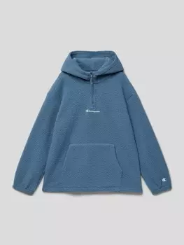 Толстовка с нашивкой лейбла модель "Рочестер" CHAMPION, дымчатый синий