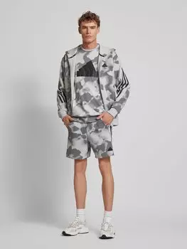 Толстовка с нашивкой-лейблом ADIDAS SPORTSWEAR, светло-серый