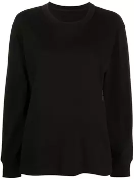 Толстовка с нашивкой-логотипом Alexander Wang, черный