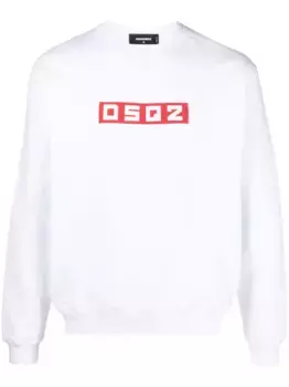 Толстовка с нашивкой-логотипом DSQUARED2, белый