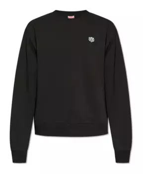 Толстовка с нашивкой-логотипом Kenzo, черный