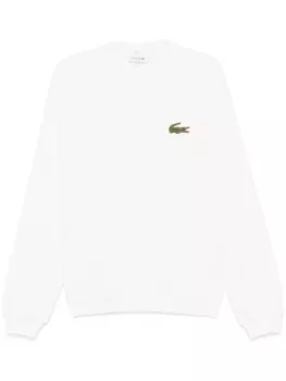 Толстовка с нашивкой-логотипом Lacoste, белый