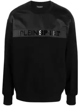 Толстовка с нашивкой-логотипом Plein Sport, черный