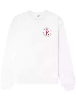 Толстовка с нашивкой-логотипом Sporty & Rich, белый