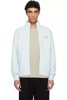 Толстовка с нашивкой на голову Blue Fox Fullzip Regular Maison Kitsun