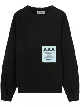 Толстовка с нашивкой Pass AMBUSH, черный