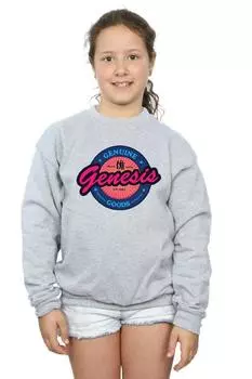 Толстовка с неоновым логотипом Genesis, серый