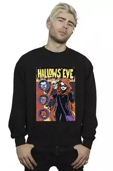 Толстовка с обложкой комиксов «Hallows Eve» Marvel, черный