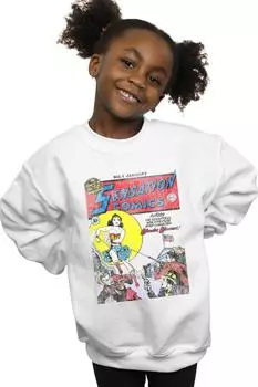 Толстовка с обложкой Wonder Woman Sensation Comics, выпуск 1 DC Comics, белый