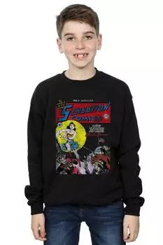 Толстовка с обложкой Wonder Woman Sensation Comics, выпуск 1 DC Comics, черный