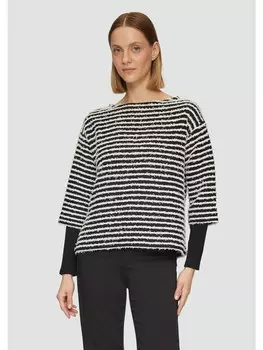 Толстовка s.Oliver BLACK LABEL Sweatshirt langarm, черный