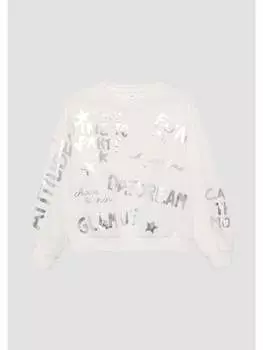 Толстовка s.Oliver Sweatshirt langarm, кремовый