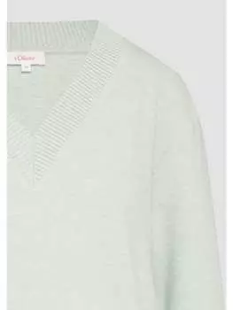 Толстовка s.Oliver Sweatshirt langarm, зеленый