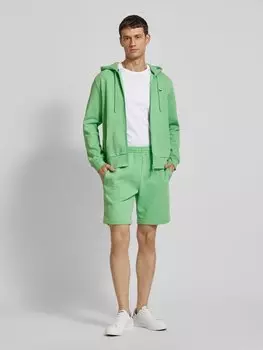 Толстовка с отдельным карманом-кенгуру Lacoste, светло-зеленый
