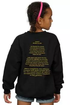 Толстовка с открывающим значком Return Of The Jedi Star Wars, черный