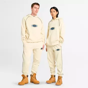 Толстовка с овальным логотипом Timberland, цвет angora