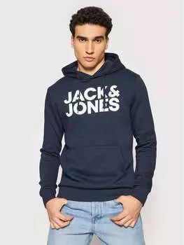 Толстовка с пиджаком Jack&Jones, синий