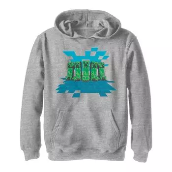 Толстовка с плакатом Minecraft Creeper Mob для мальчиков 8–20 лет Minecraft