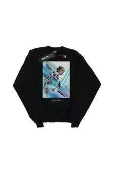 Толстовка с плакатом Сопротивления Star Wars, черный