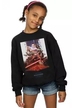 Толстовка с плакатом «Звездные войны: Скайуокер. Восхождение» Star Wars, черный