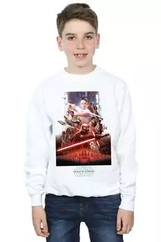 Толстовка с плакатом «Звездные войны: Скайуокер. Восхождение» Star Wars, белый