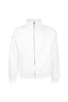 Толстовка с полной молнией Fruit of the Loom, белый