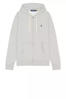 Толстовка с полной молнией Polo Ralph Lauren, цвет Andover Heather