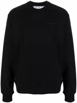 Толстовка с полосками Diag OFF-WHITE, черный