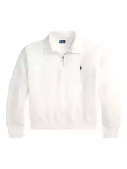 Толстовка с полумолнией POLO RALPH LAUREN, белый