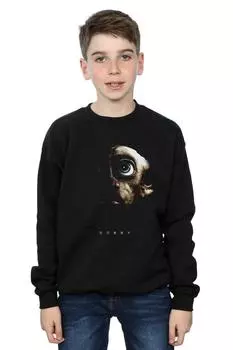 Толстовка с портретом Добби Harry Potter, черный