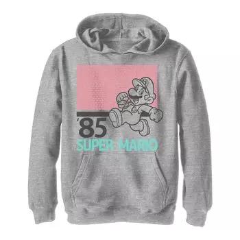 Толстовка с портретом кандзи Nintendo Super Mario Bros. '85 для мальчиков 8–20 лет Licensed Character
