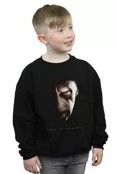 Толстовка с портретом Лорда Волан-де-Морта Harry Potter, черный