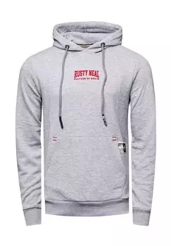 Толстовка с повседневным карманом-кенгуру RUSTY NEAL, серый