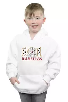 Толстовка с принтом «101 далматинец» Disney, белый