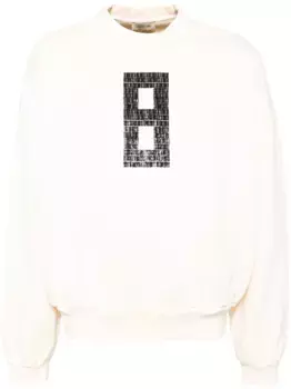 Толстовка с принтом 8 Fear Of God, нейтральный