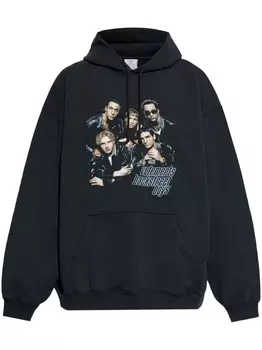 Толстовка с принтом Backstreet Boys VETEMENTS, черный