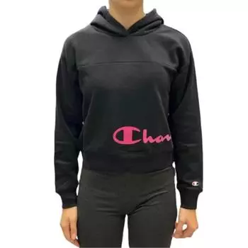 Толстовка с принтом CHAMPION для мальчика, черная