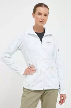 Толстовка с принтом Fast Trek Columbia, белый