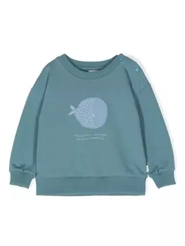 Толстовка с принтом Fish Knot, синий