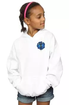 Толстовка с принтом груди Aladdin Movie Genie Disney, белый