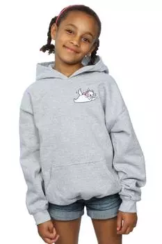 Толстовка с принтом груди Aristocats Marie Sweet Backside Disney, серый