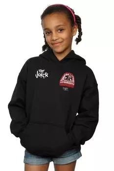 Толстовка с принтом груди «Лига справедливости Джокер» Forever Evil DC Comics, черный